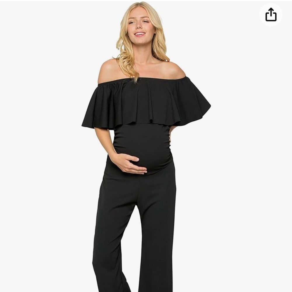 Maternity Jumpsuit - Picture 2 of 2